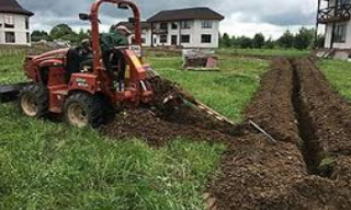 Копка траншей для водопровода в Мегионе: цена за метр от 923 руб.