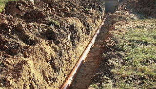 Копка траншей для водопровода в Мегионе: цена за метр от 923 руб.